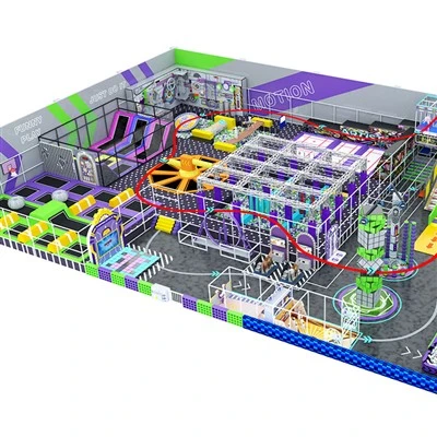 Trampolinepark en sportparkontwerp